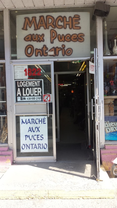 Le marché aux puces Ontario